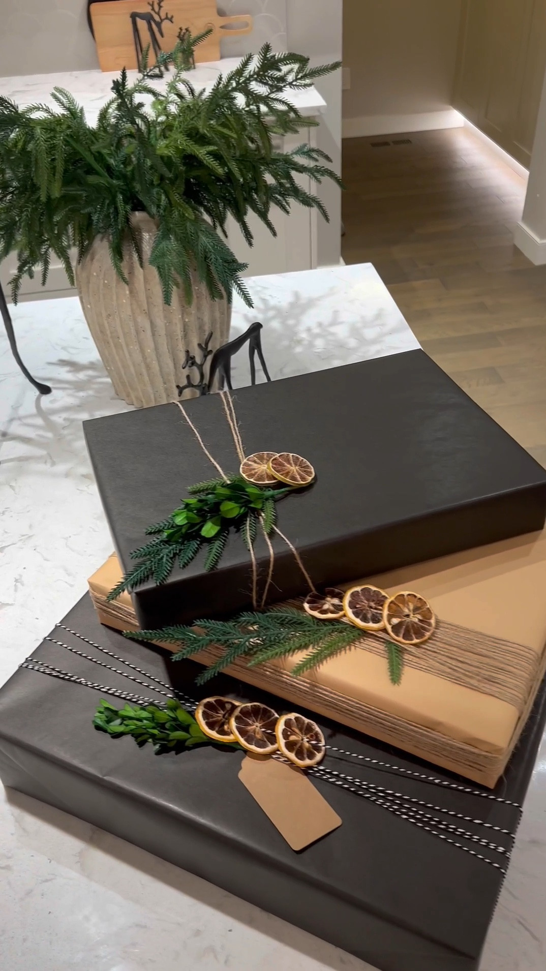 Tired of wrapping paper curling up and tape rolling everywhere? Problem solved! 😆🎉 With the wrapping paper cutter, you can now glide through and cut straight lines without scissors, saving your wrists and hands from fatigue! 🥳 Plus, the wrapping paper clamps attach to your table or countertop, holding your tape on both sides—no more need for pre-cut tape strips! 🎉

#LTKHoliday #LTKGiftGuide #LTKVideo