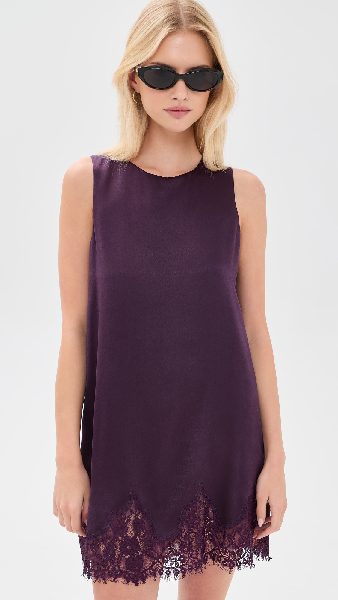 Jessalyn Silk Dress - Crushed Violet | Shopbop