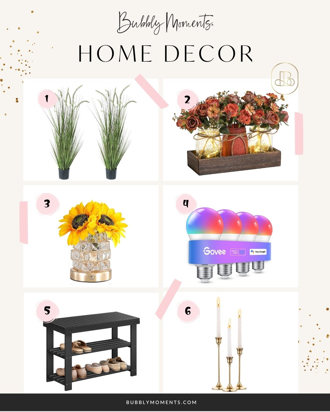 Make your space a reflection of you.
From cozy textures to timeless accents, these decor finds bring warmth, beauty, and personality to every corner.
#HomeDecor #LTKHome #InteriorInspo #DecorGoals #HomeVibes #LTKFinds #ModernLiving #CozyCorners #HomeStyle #DecorLover #LTKDecor #RoomGoals #StyledSpaces #BubblyMoments


#LTKStyleTip #LTKSaleAlert #LTKHome