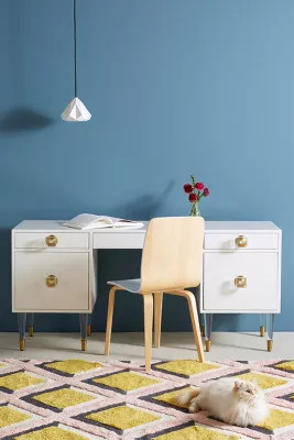 Lacquered Regency Desk | Anthropologie (US)