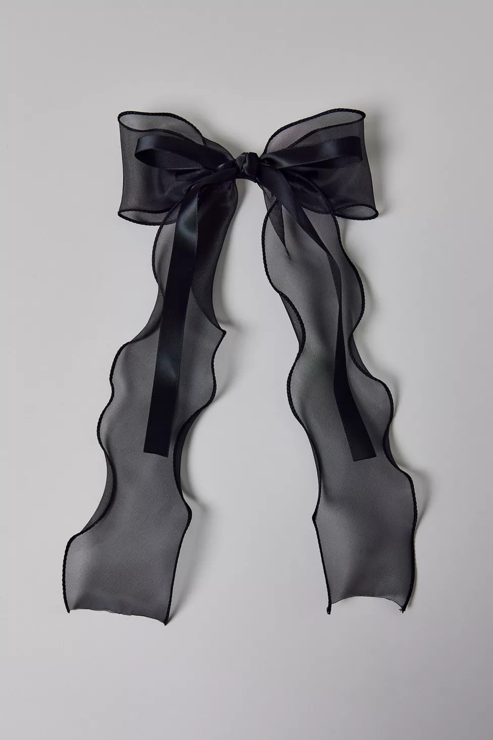 Inez Chiffon Ribbon Hair Bow Hair Clip | Urban Outfitters (US and RoW)