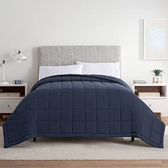 Down Alternative Quilted Bed Blanket - Serta | Target