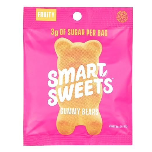 SmartSweets Low Sugar Gummy Bears Candy (Fruity) | Amazon (US)