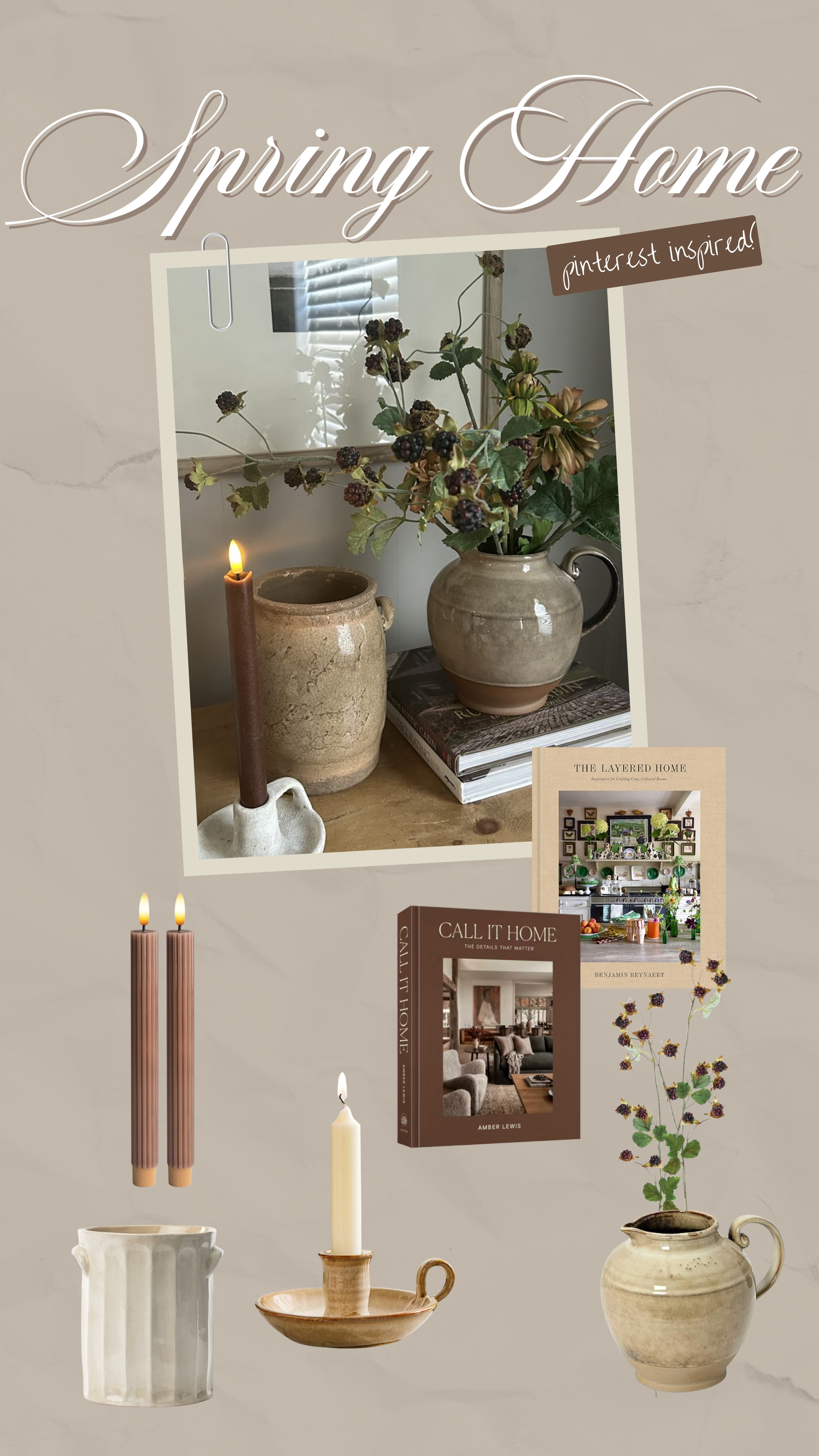 Pinterest inspired home decor finds!

organic home, new home decor, spring home decor, affordable home decor, amazon home deocr 

 #LTKHome