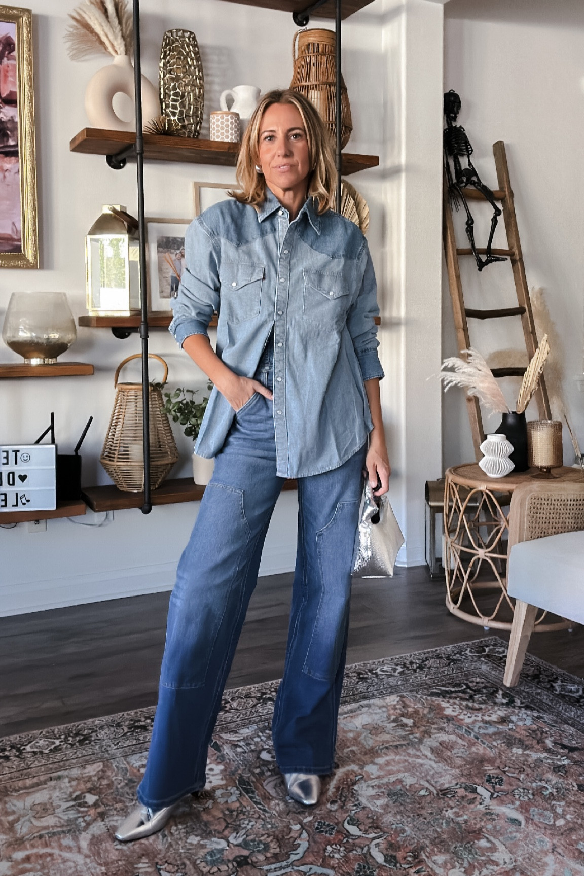 Kohls all denim outfit on sale
Shirt size xs
Denim size 0


#LTKfindsunder50 #LTKCyberWeek #LTKstyletip