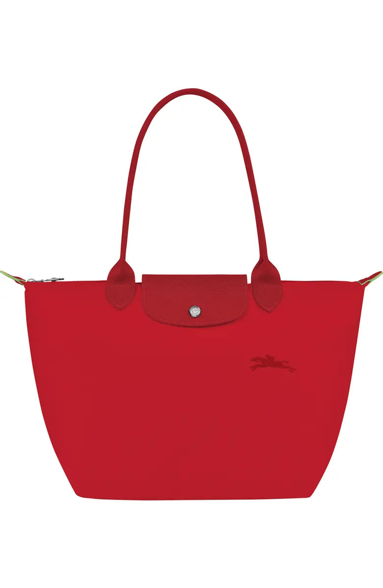 Medium Le Pliage Green Recycled Canvas Shoulder Tote Bag | Nordstrom