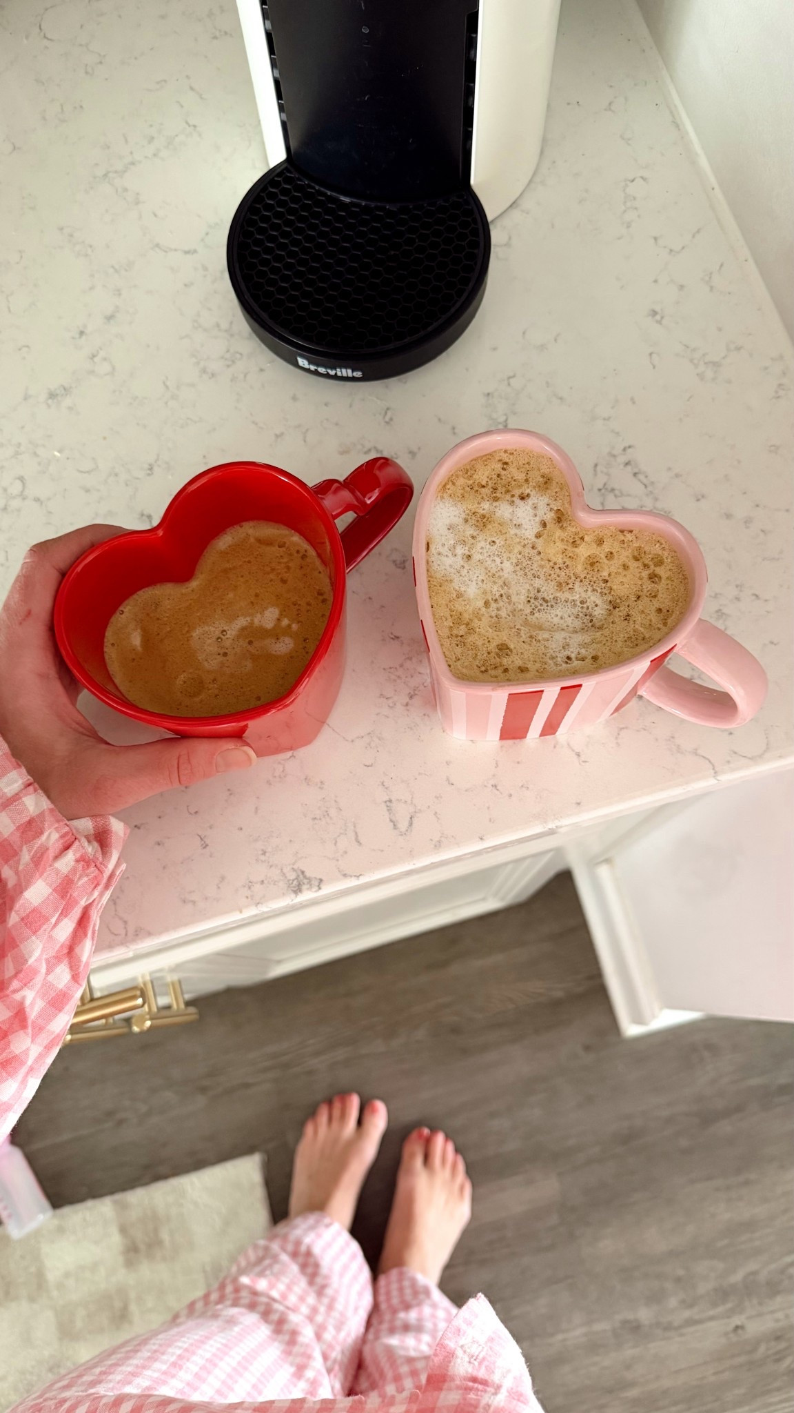 Coffee for me and him ☕️🩷❤️

#LTKValentine #LTKdayinmylife #LTKmomlife