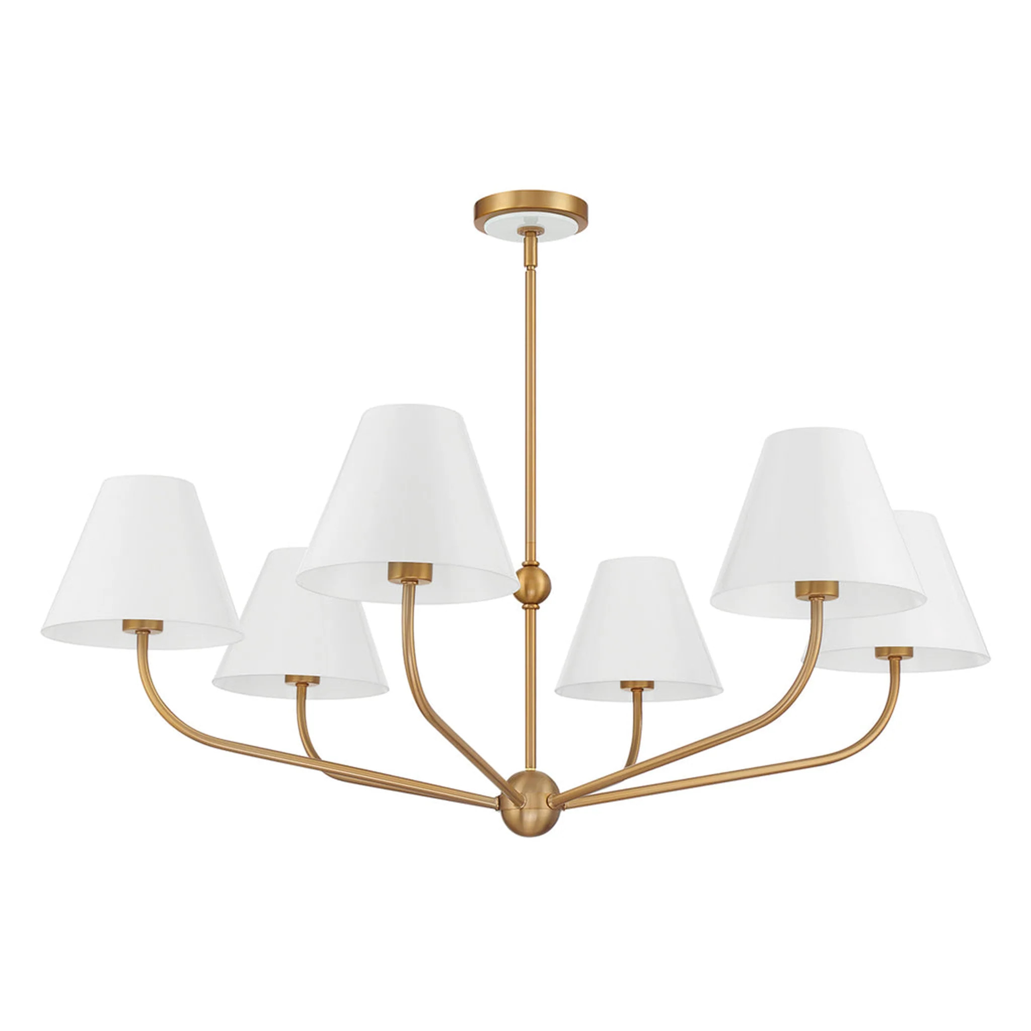 Xavier 6 Light Chandelier | The Well Appointed House, LLC