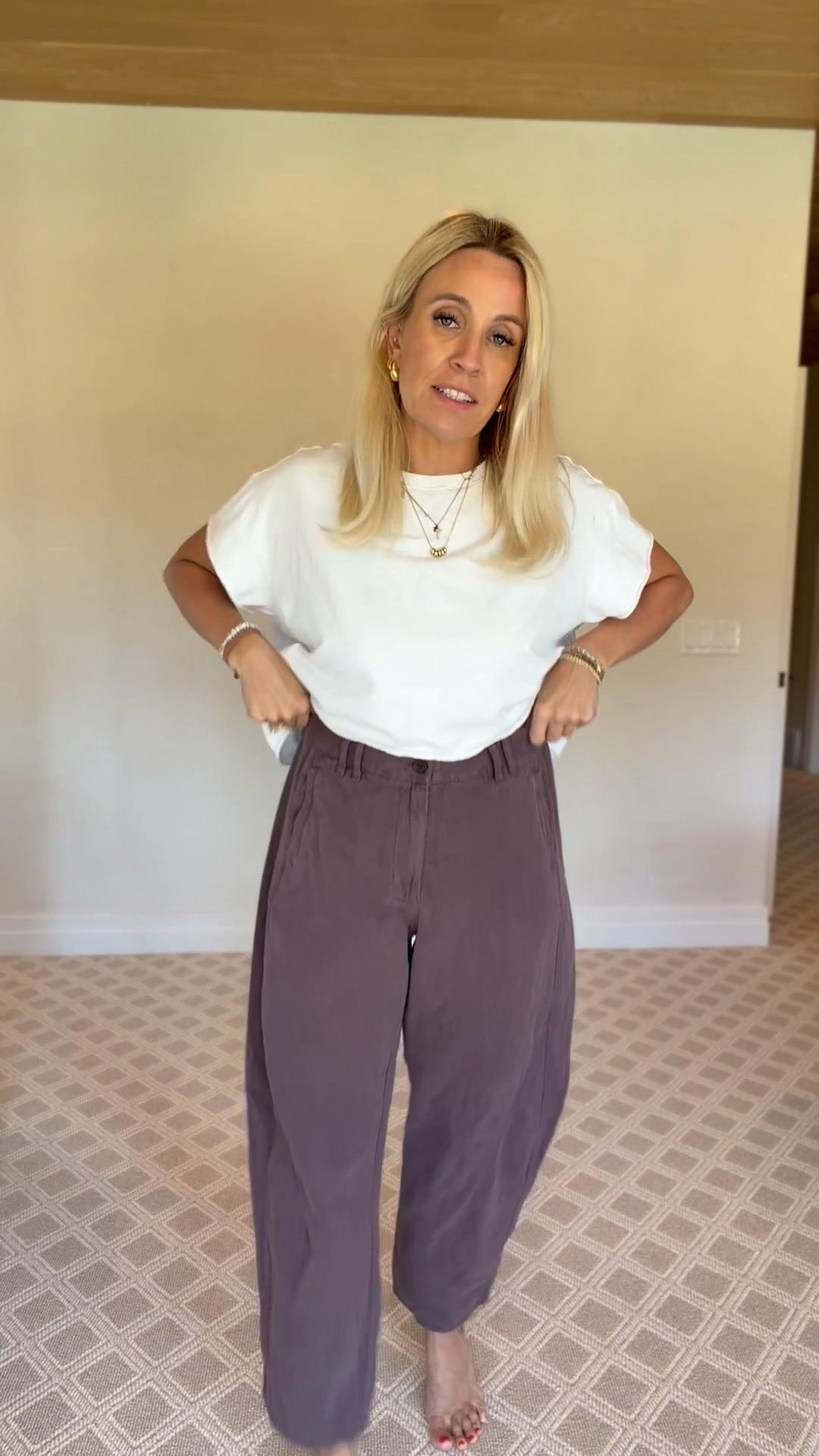 The same pants come in this purple!!

#LTKgrwm #LTKmomlife #LTKootd