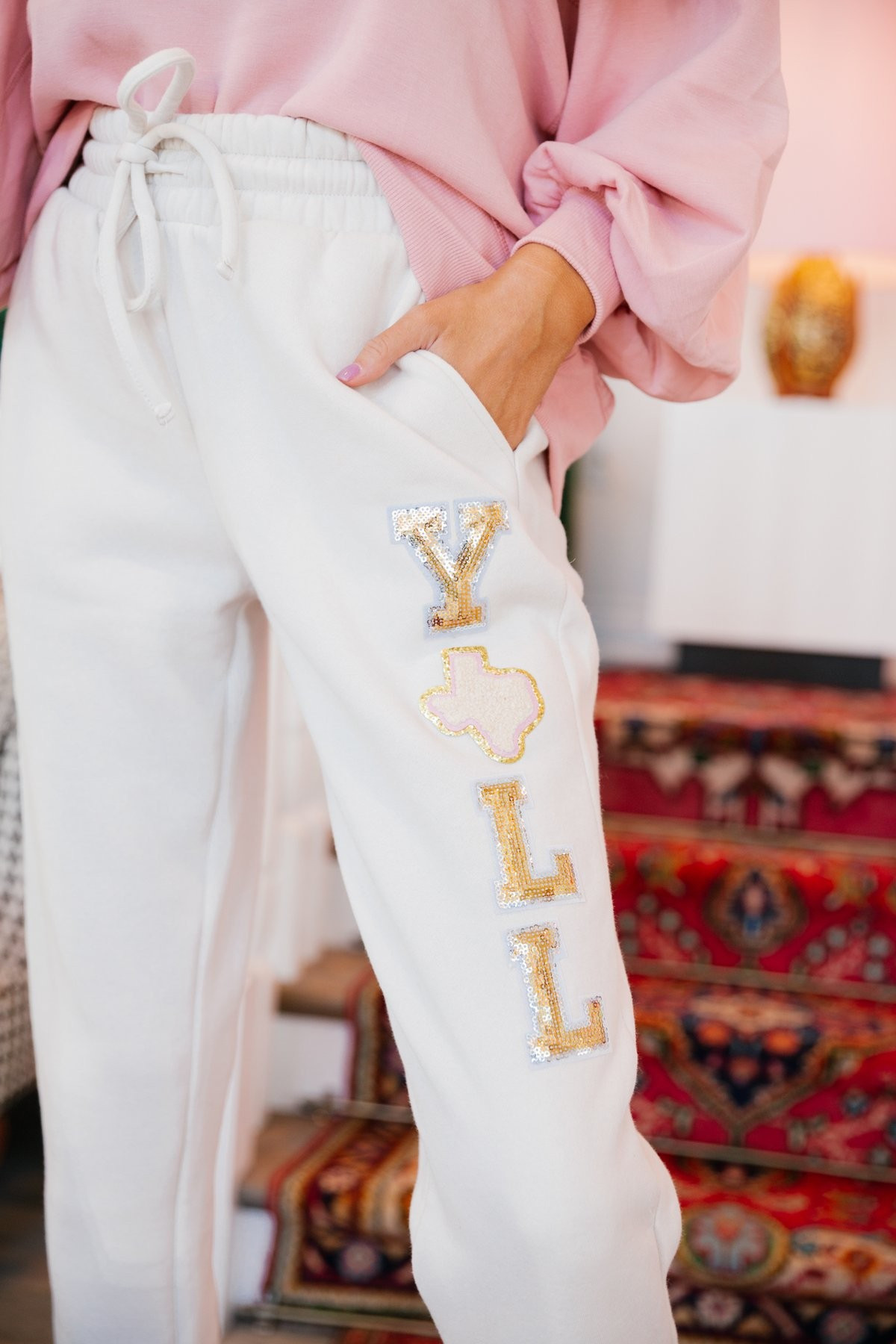 TEXAS Y'ALL JOGGERS | Judith March