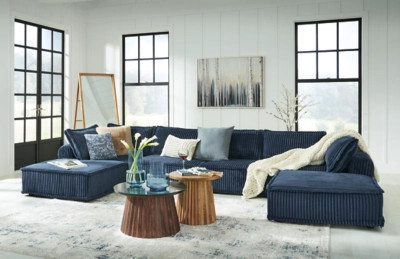 Bales 6-Piece Modular Seating, Navy | Ashley Homestore