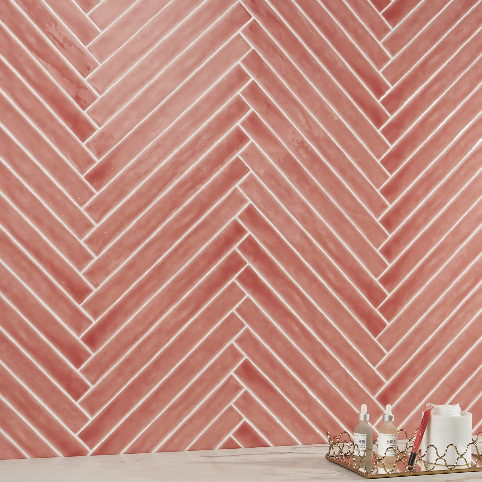 Capetown 2" x 20" Crackled Ceramic Subway Wall Tile (20 pieces/ 5.38 sq. ft./ Case) | Wayfair North America