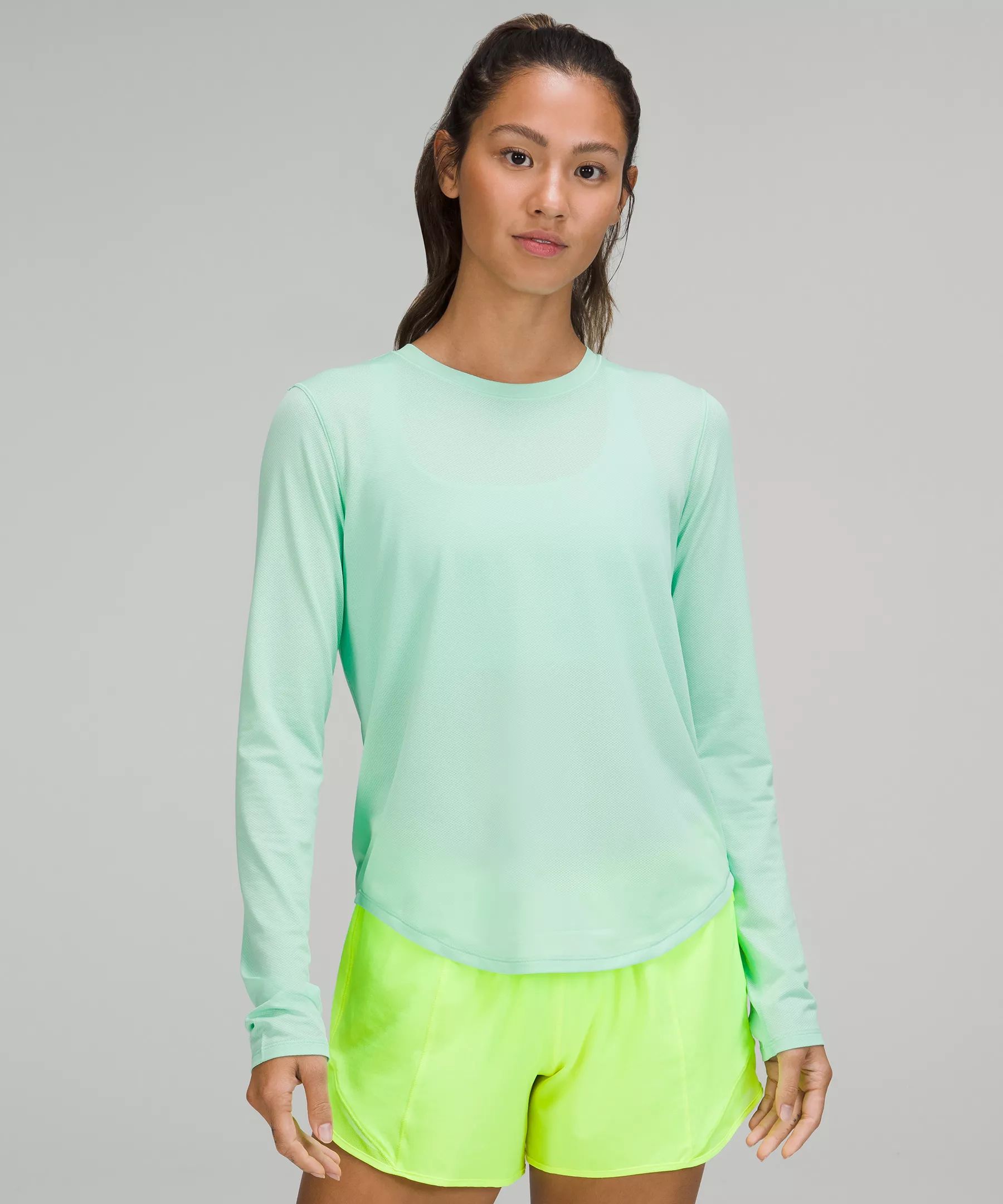 High-Neck Running and Training Long Sleeve Shirt | Lululemon (US)