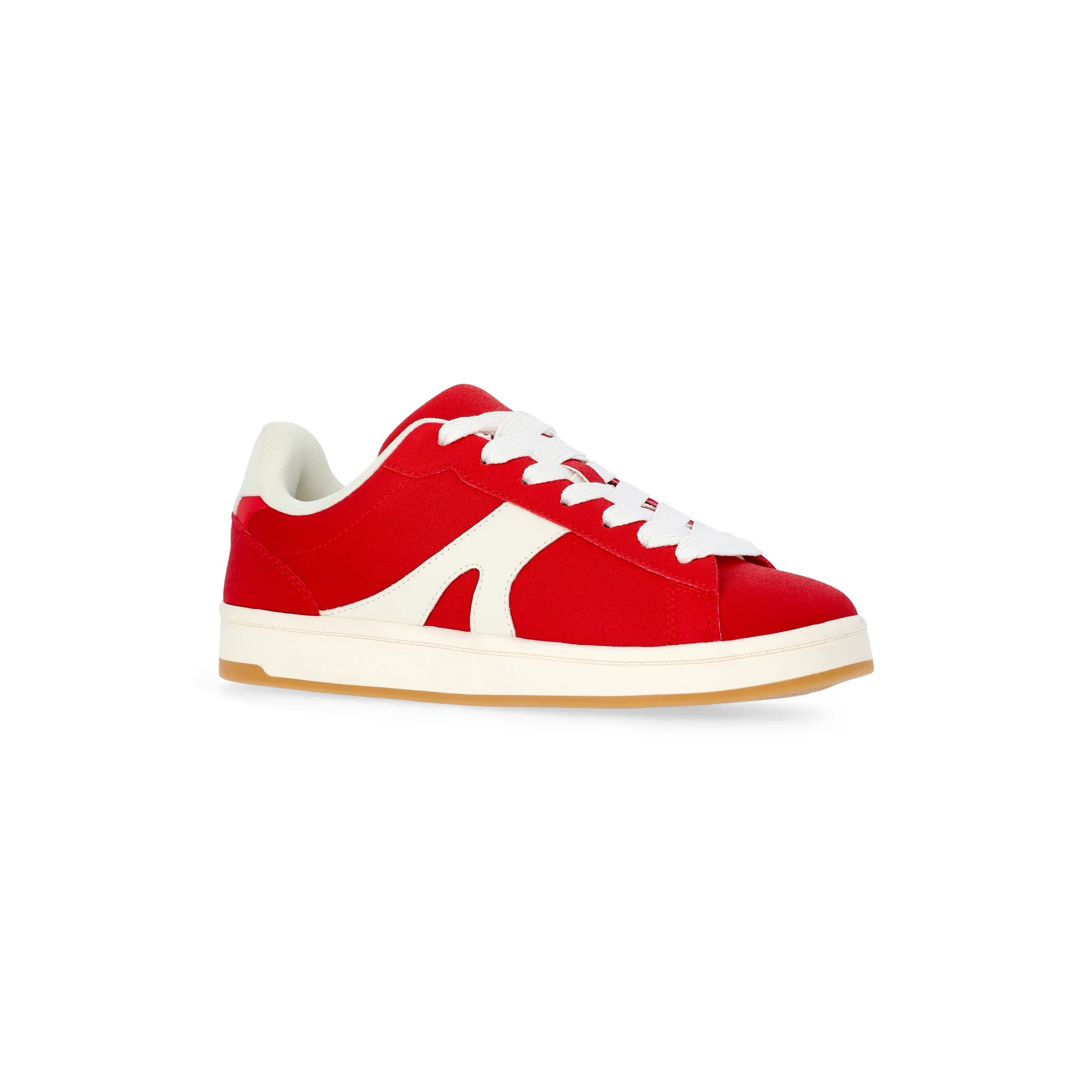 No Boundaries Chunky Lace-Up Skate Sneakers, Women's | Walmart (US)
