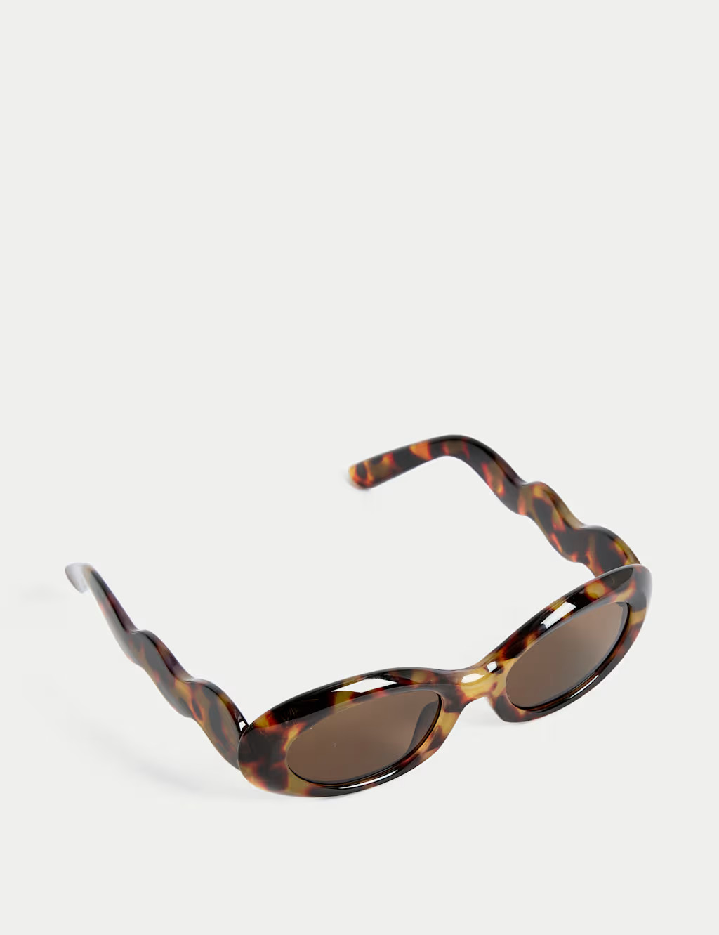 Bevelled Oval Sunglasses | Marks & Spencer (UK)