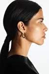 OVAL HOOP EARRINGS - Gold - COS | COS UK