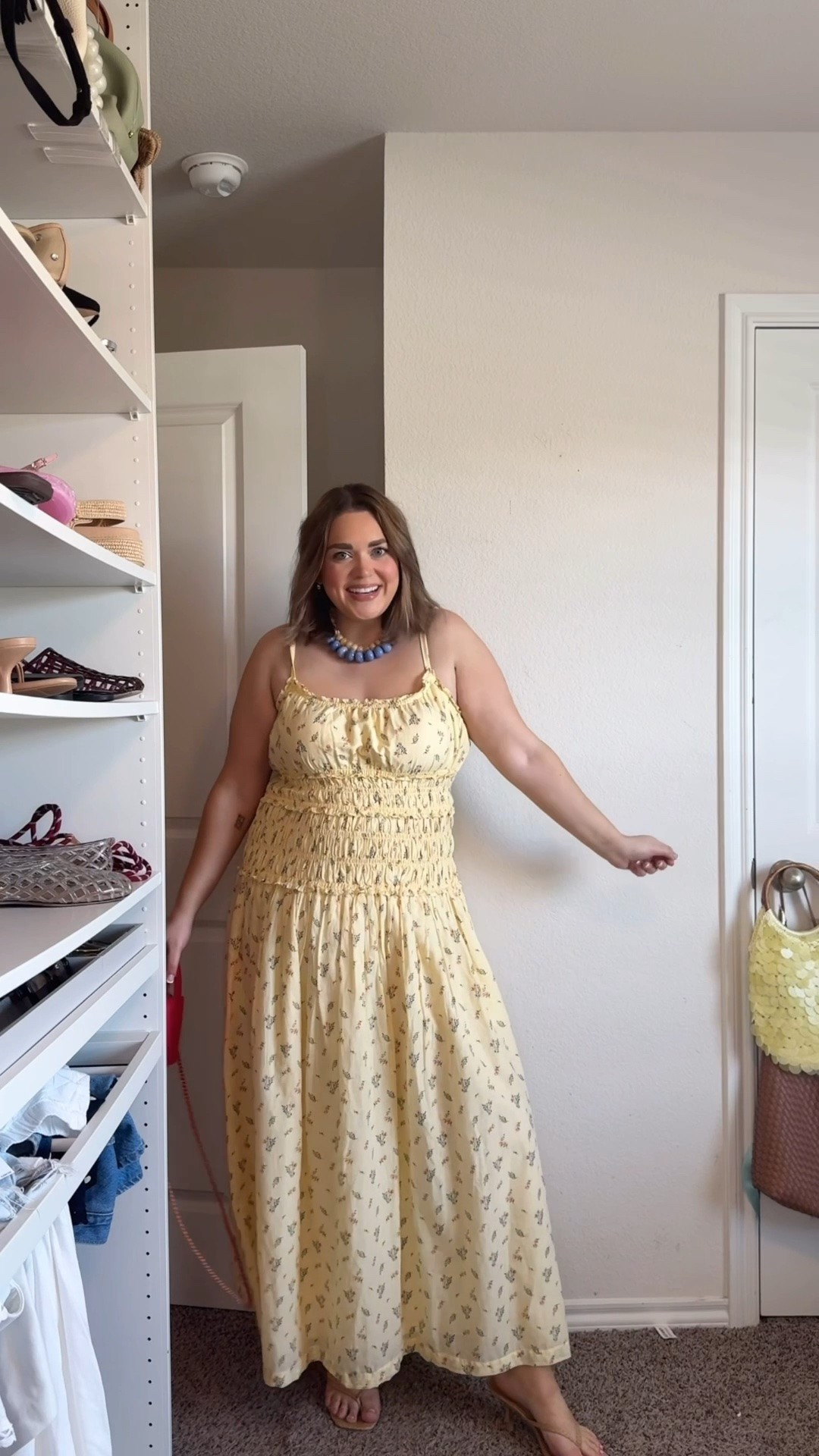 Summer dressy outfit mid size wearing xl in dress. Use code CAITLINCUNNINGHAM for vivrelle!

#LTKMidsize #LTKootd #LTKgrwm