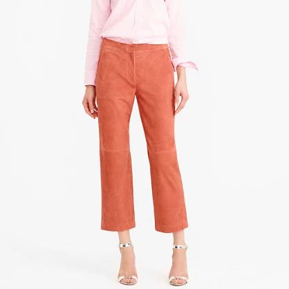 Collection suede patio pant | J.Crew US