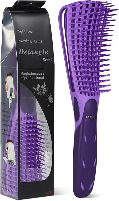 BESTOOL Detangling Brush for Natural Hair, Detangler for 3/4abc Curly, Coily, Kinky Hair, Detangl... | Amazon (US)