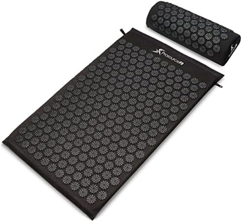 ProsourceFit Acupressure Mat and Pillow Set for Back/Neck Pain Relief and Muscle Relaxation | Amazon (US)