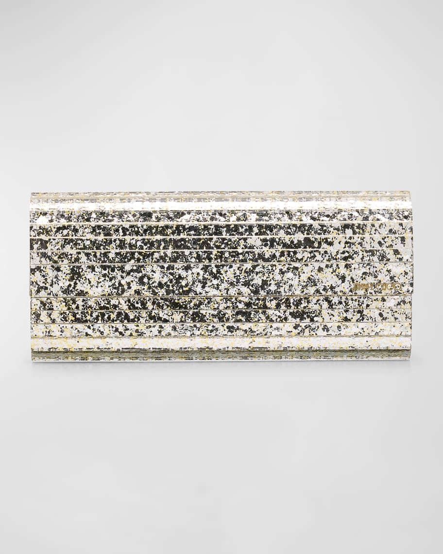 Jimmy Choo Sweetie Glitter Clutch Bag | Neiman Marcus