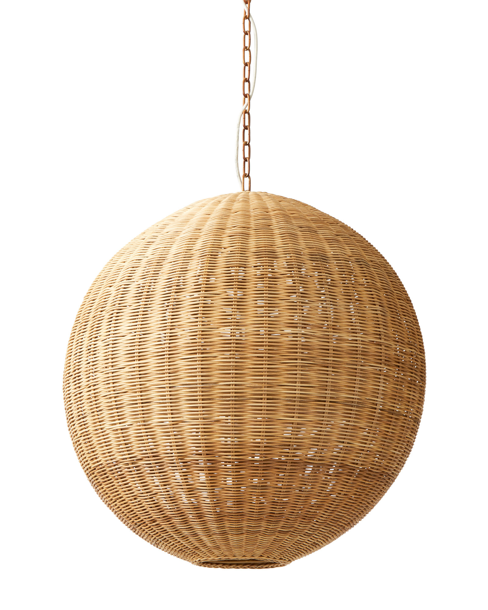 Santa Barbara Rattan Round Pendant