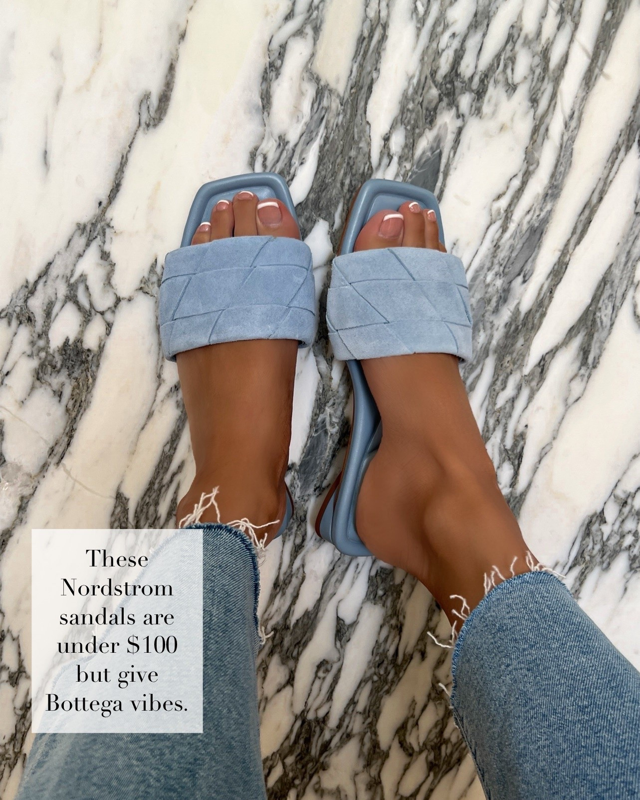 The summer shoes I’m wearing most as a mom of a Toddler 
Nordstrom sandals that look like Bottega veneta

#LTKmomlife #LTKOver40 #LTKSeasonal