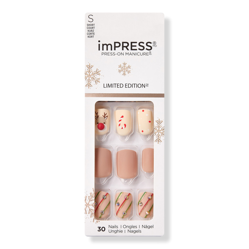 Santa Buddies imPRESS Press On Manicure Kit | Ulta