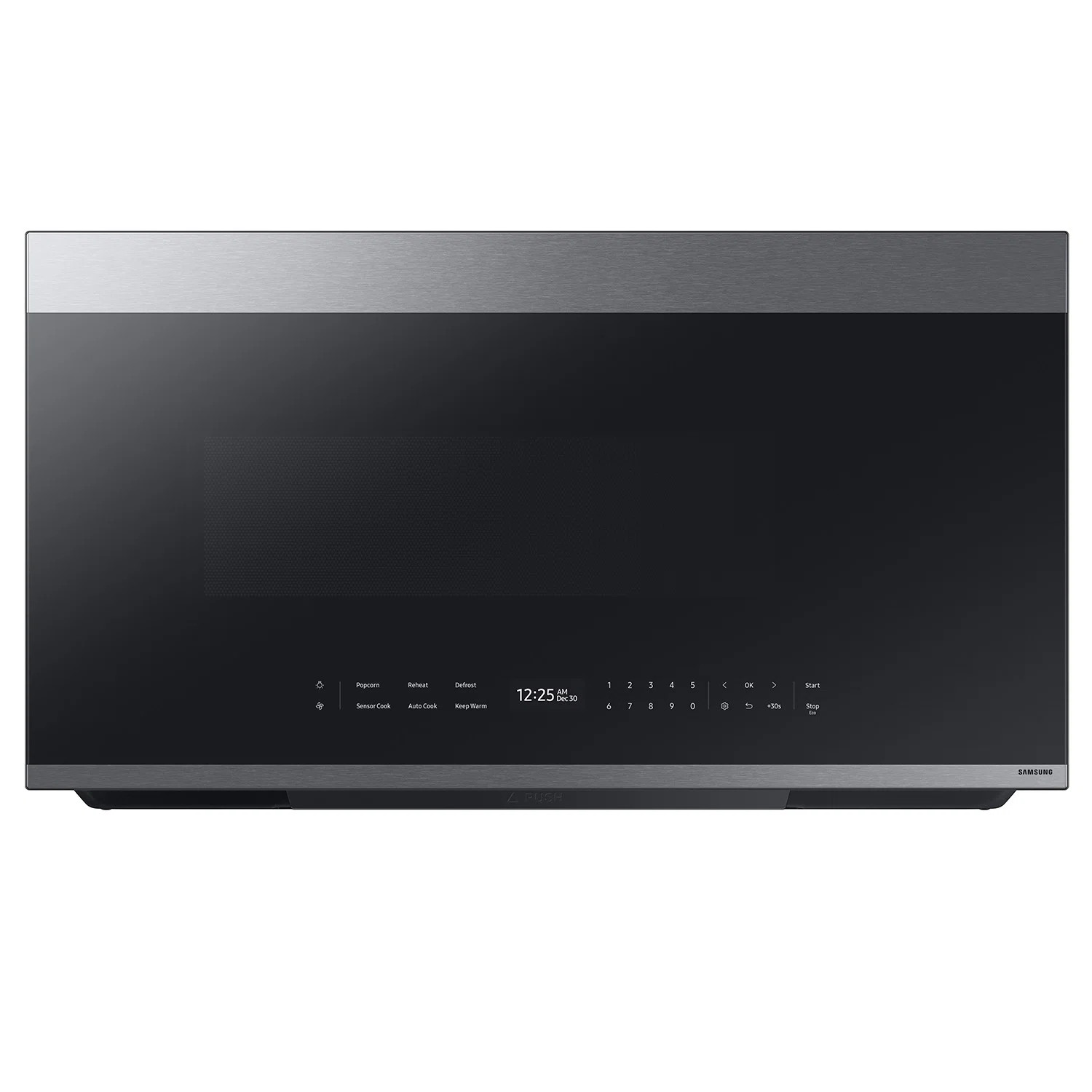 Samsung Bespoke Over-the-Range Microwave 2.1 cu. ft. with Auto Dimming Glass Touch Controls & Rev... | Wayfair North America