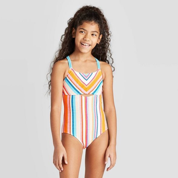 Girls' Beach Bum One Piece Swimsuit - art class™ | Target
