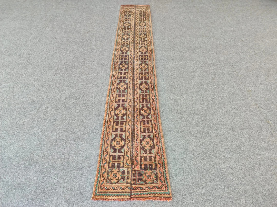 2x11 runner turkish, Skinny runner rug 2x12 antique, Vintage runner 2x12 neutral, Heriz runner ru... | Etsy (US)