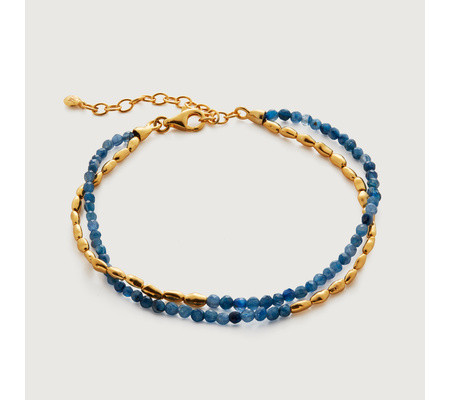 Mini Nugget Gemstone Beaded Bracelet | Monica Vinader (US)