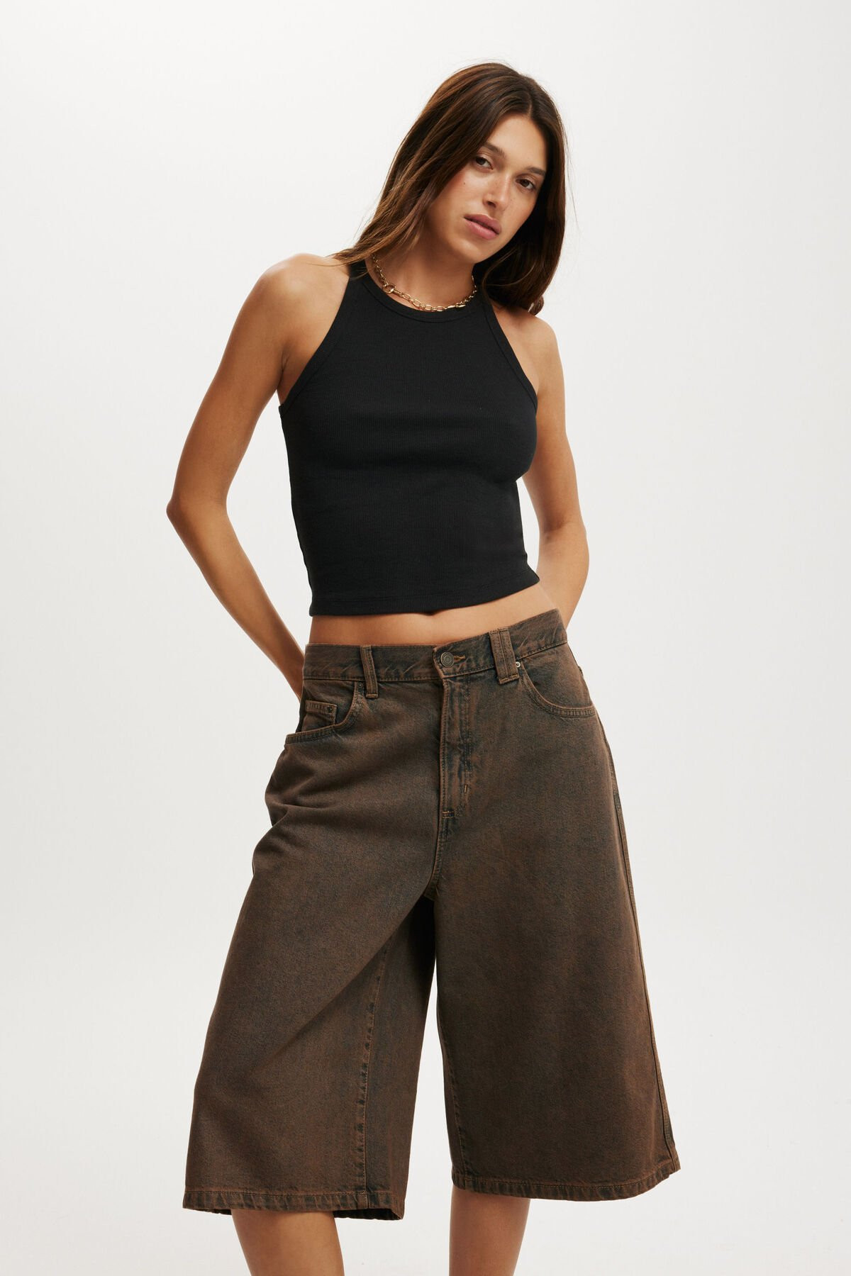 91 Baggy Denim Jort | Cotton On (US)