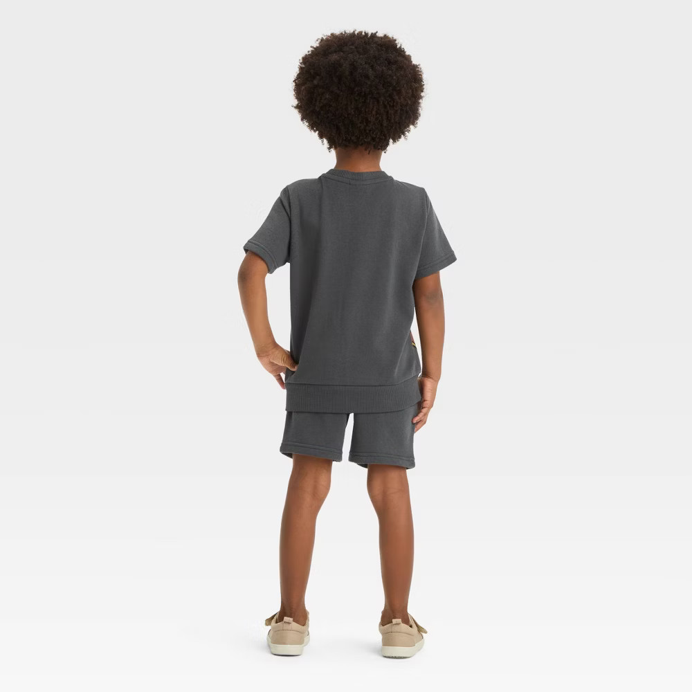 Toddler Boys' Disney Mickey and Friends Top and Bottom Set - Black | Target