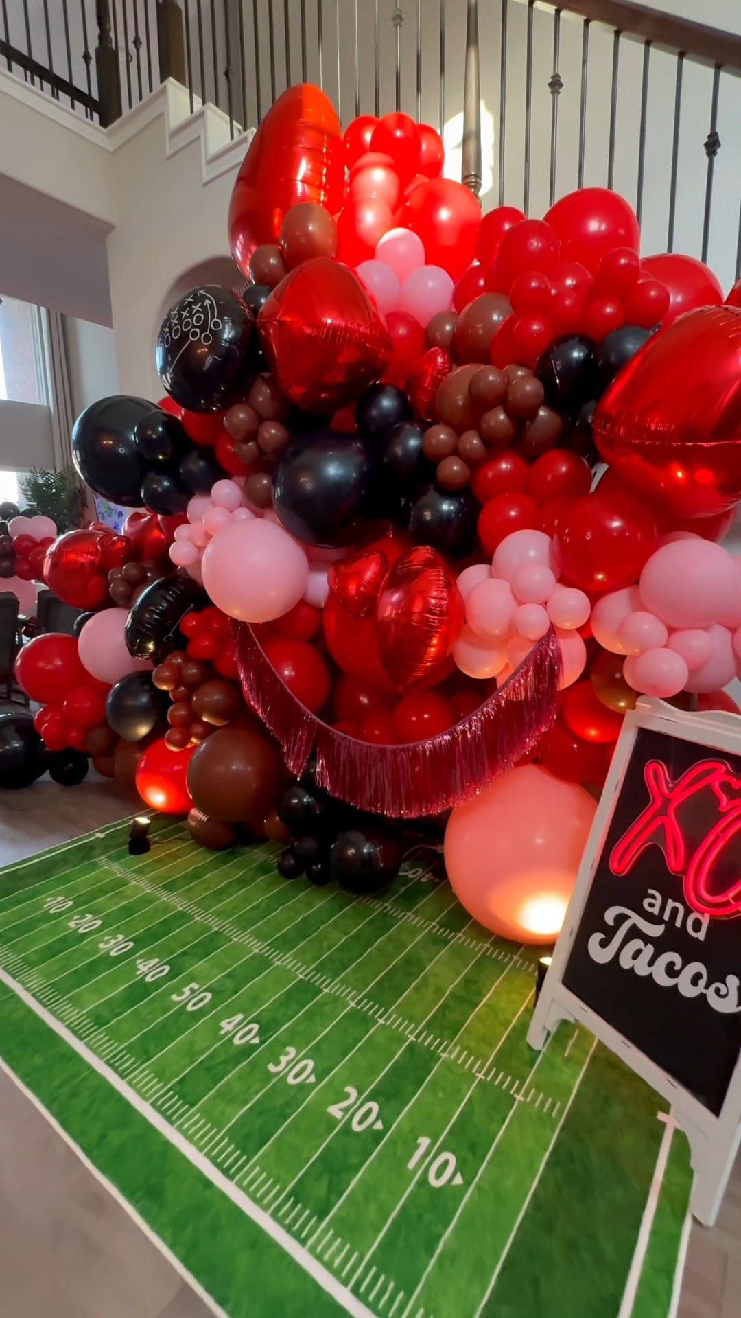 X’s, O’s and Tacos party theme. A superbowl Sunday and Valentine’s Day mashup. They fall on the same day in 2027. Save these ideas  

#LTKKids #LTKValentine #LTKHome