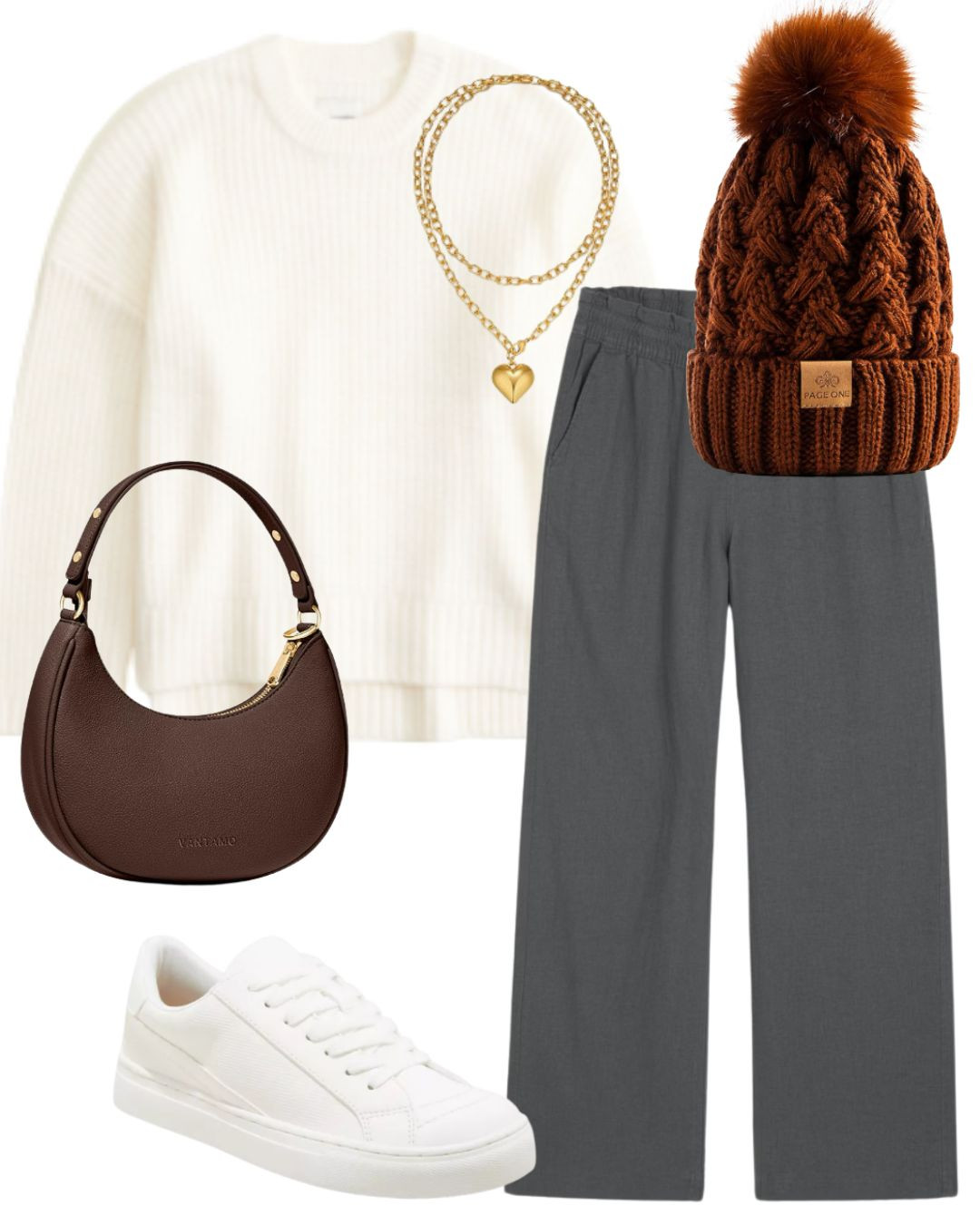 Styled outfit from my 2026 capsule wardrobee