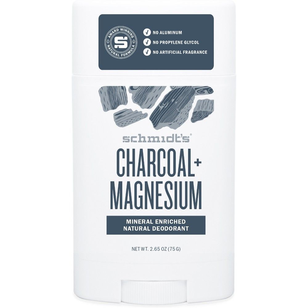Schmidt's Charcoal and Magnesium Natural Deodorant - 2.65oz, Multi-Colored | Target