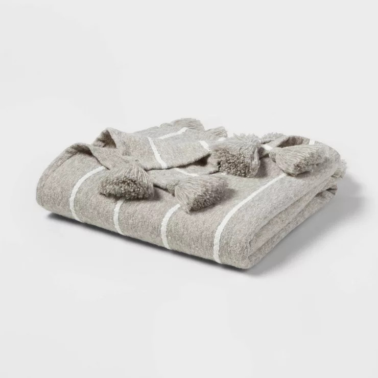 Tasseled Boucle Bed Throw - Threshold™ | Target