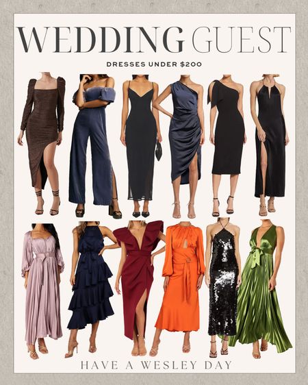 Attending a wedding this fall or winter? These stunning wedding guest dresses are all under $200 and would be perfect to wear to an upcoming wedding! 

#weddingguestdress #chicstyle #formaldress

Formal wedding guest dress. Fall wedding guest dress. Winter wedding guest dress. What to wear to a late fall wedding. What to wear to a winter wedding. Black tie wedding guest dress. Cocktail wedding guest dress. Classic event dress. Classic black dress. Affordable formal dresses  

#LTKstyletip #LTKwedding #LTKSeasonal