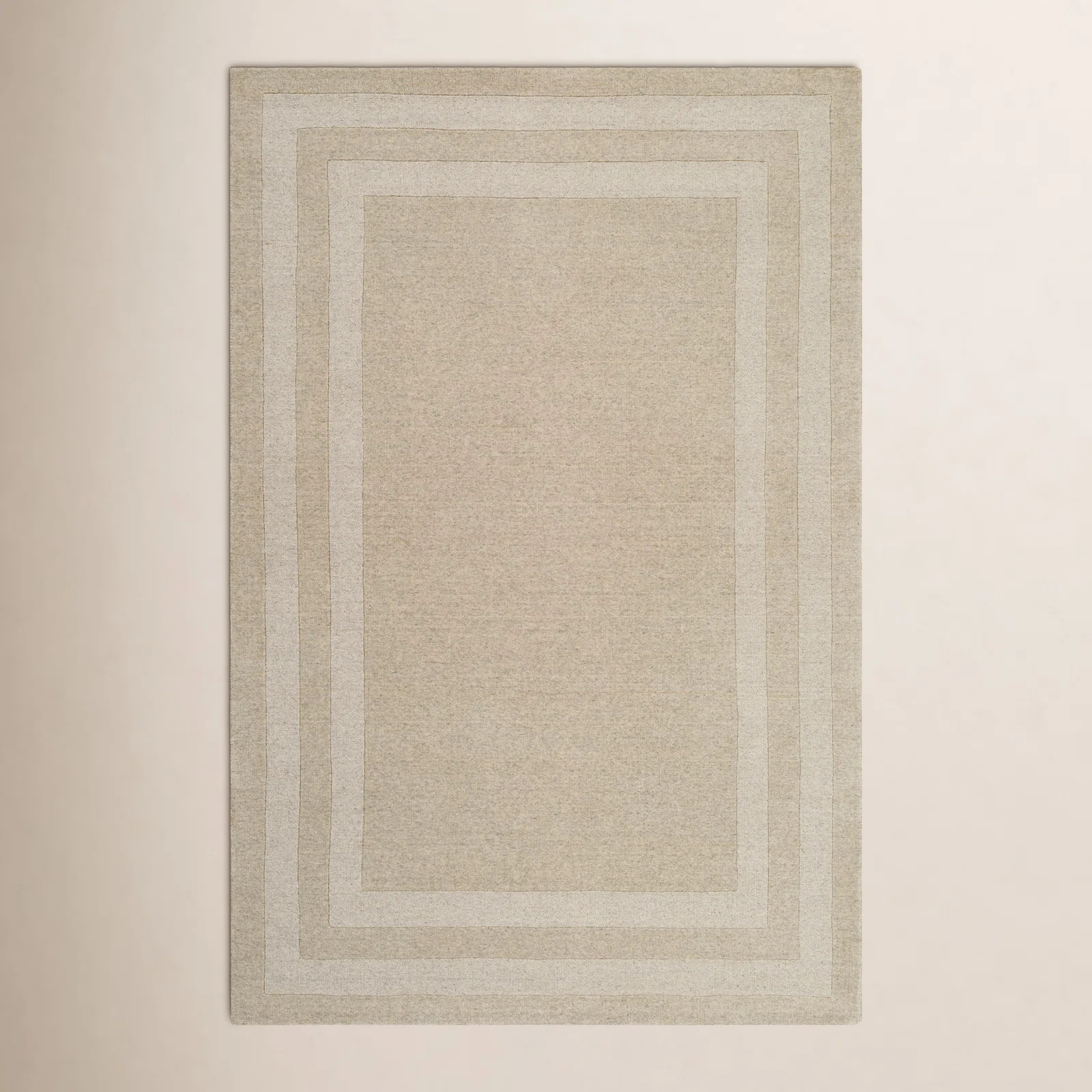 Pierson Handmade Tufted Oatmeal/Beige Area Rug | Birch Lane