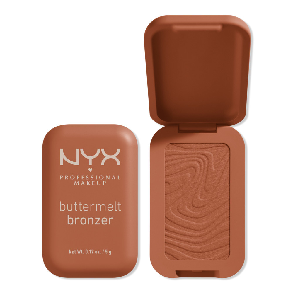NYX Professional Makeup Buttermelt Pressed Powder Natural Finish Bronzer - Butta Ballin' | Ulta