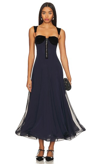 Urban Waltz Dress in Navy & Black | Revolve Clothing (Global)