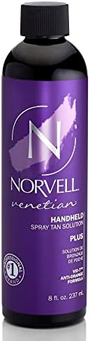Norvell Premium Professional Sunless Tanning Spray Tan Solution - Venetian Plus, 8 fl.oz. | Amazon (US)