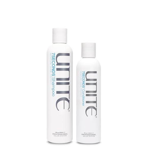 UNITE Hair – 7SECONDS Shampoo & Conditioner – Hydrates, Shines, Protects UV/Heat Damage, 10oz, 8oz | Amazon (US)