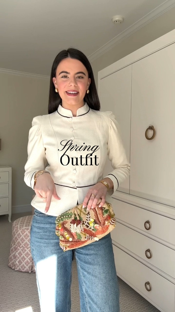 Spring outfit of the day! New pieces from Zara that are so cute for spring 