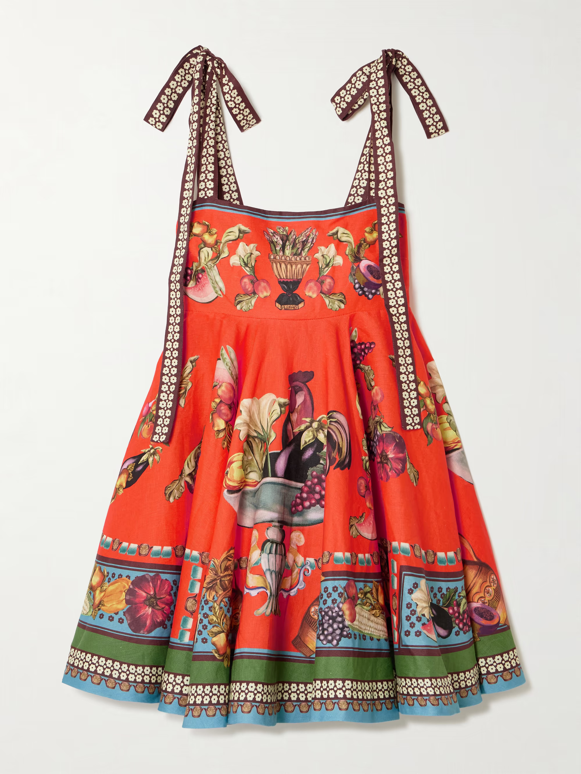 Rocco printed linen mini dress | NET-A-PORTER (US)