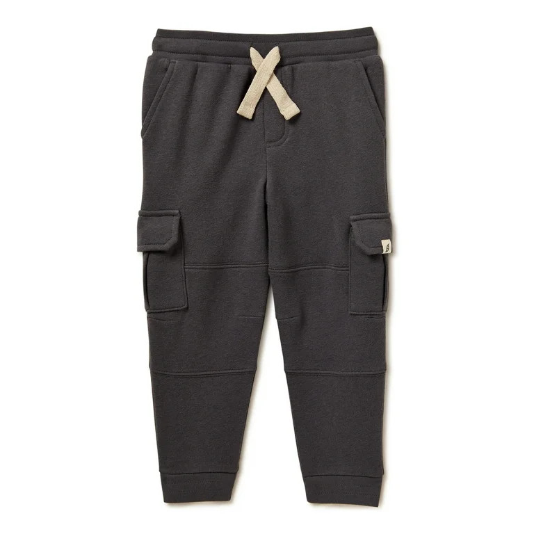 easy-peasy Baby and Toddler Boy French Terry Cargo Joggers, Sizes 12M-5T | Walmart (US)