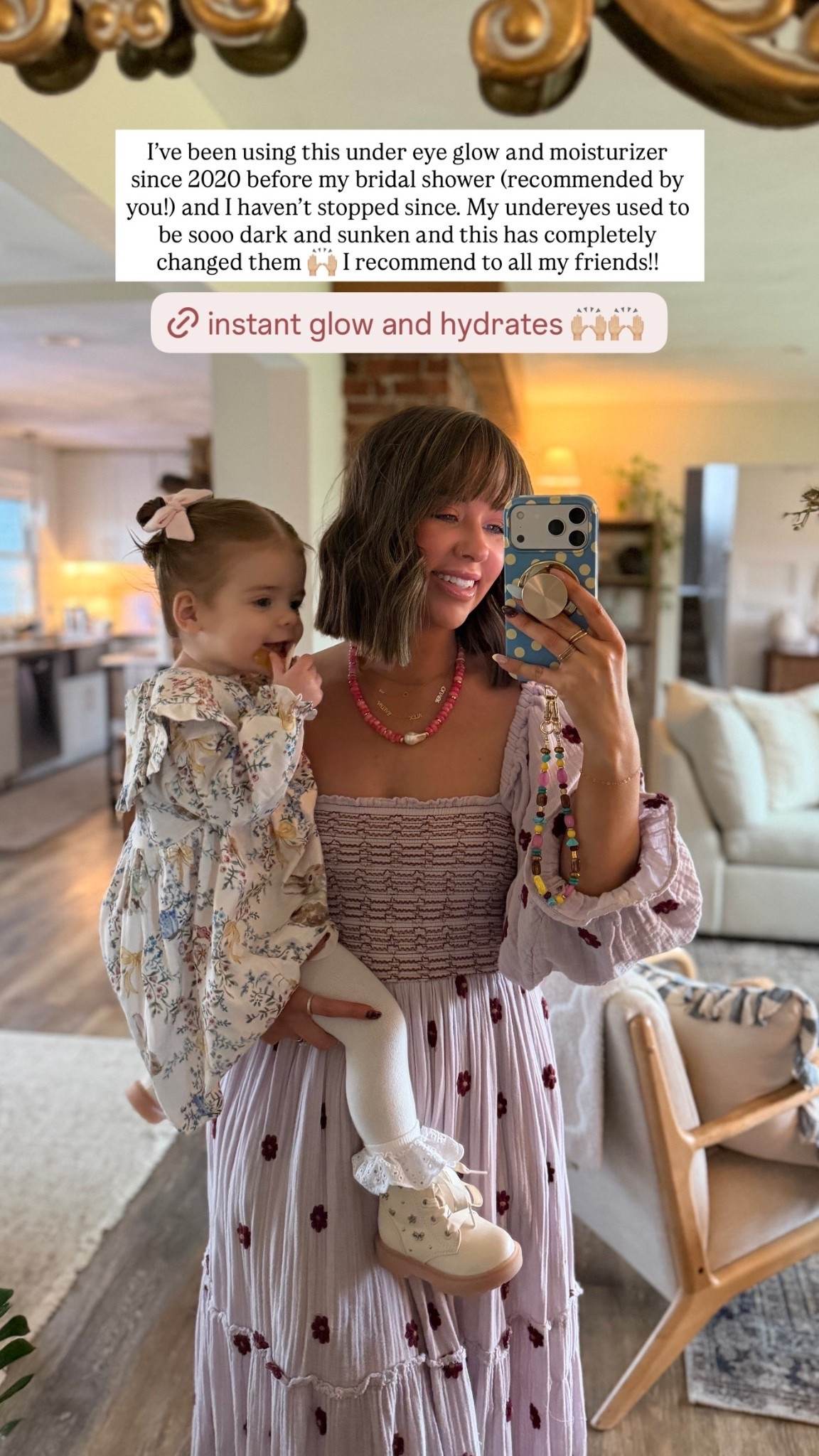 I’ve been using this under eye glow and moisturizer since 2020 before my bridal shower (recommended by you!) and I haven’t stopped since. My undereyes used to be sooo dark and sunken and this has completely changed them 🙌🏼 I recommend to all my friends!! @sephora @olehenriksen