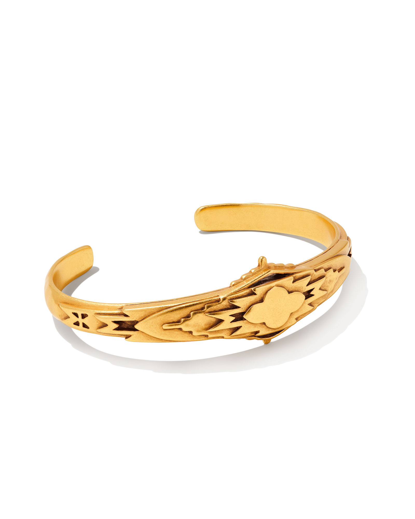 Shiva Cuff Bracelet in Vintage Gold | Kendra Scott