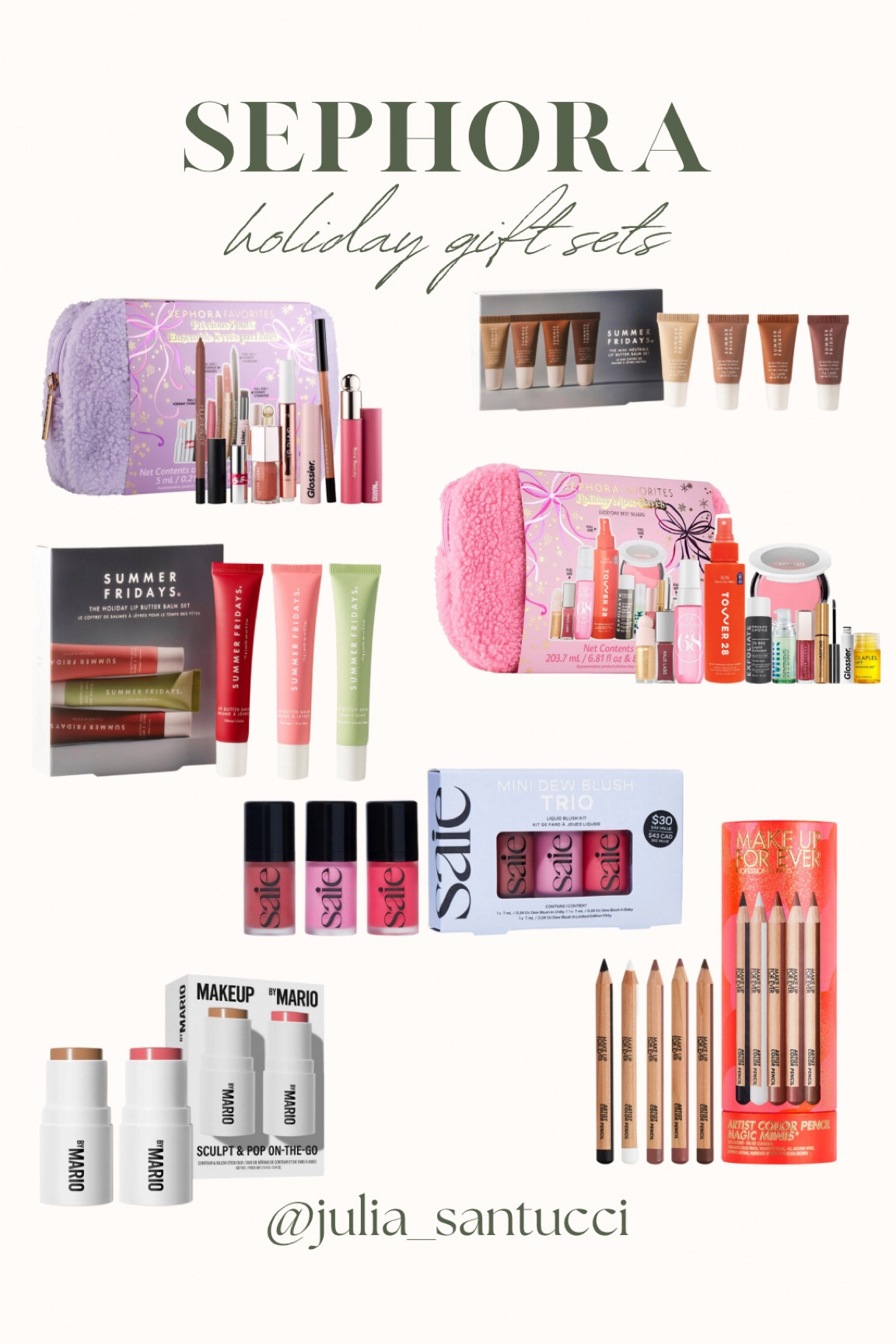 Sephora Holiday Gift Sets, Gifts for Her, Gifts for Girlfriend, Mom, Sister, Wife, Daughter, Beauty Gifts

#LTKBeauty #LTKGiftGuide #LTKFindsUnder50
